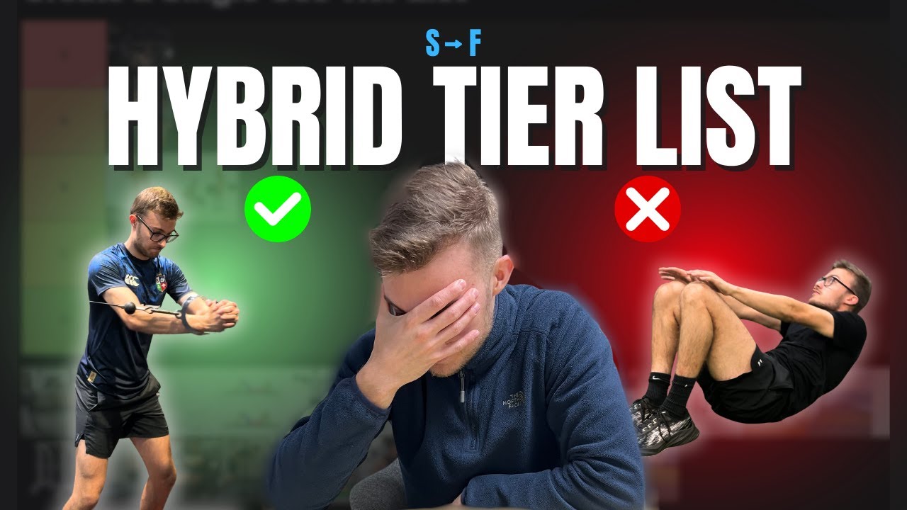 Hybrid Training Exercises Ranked (S → F)