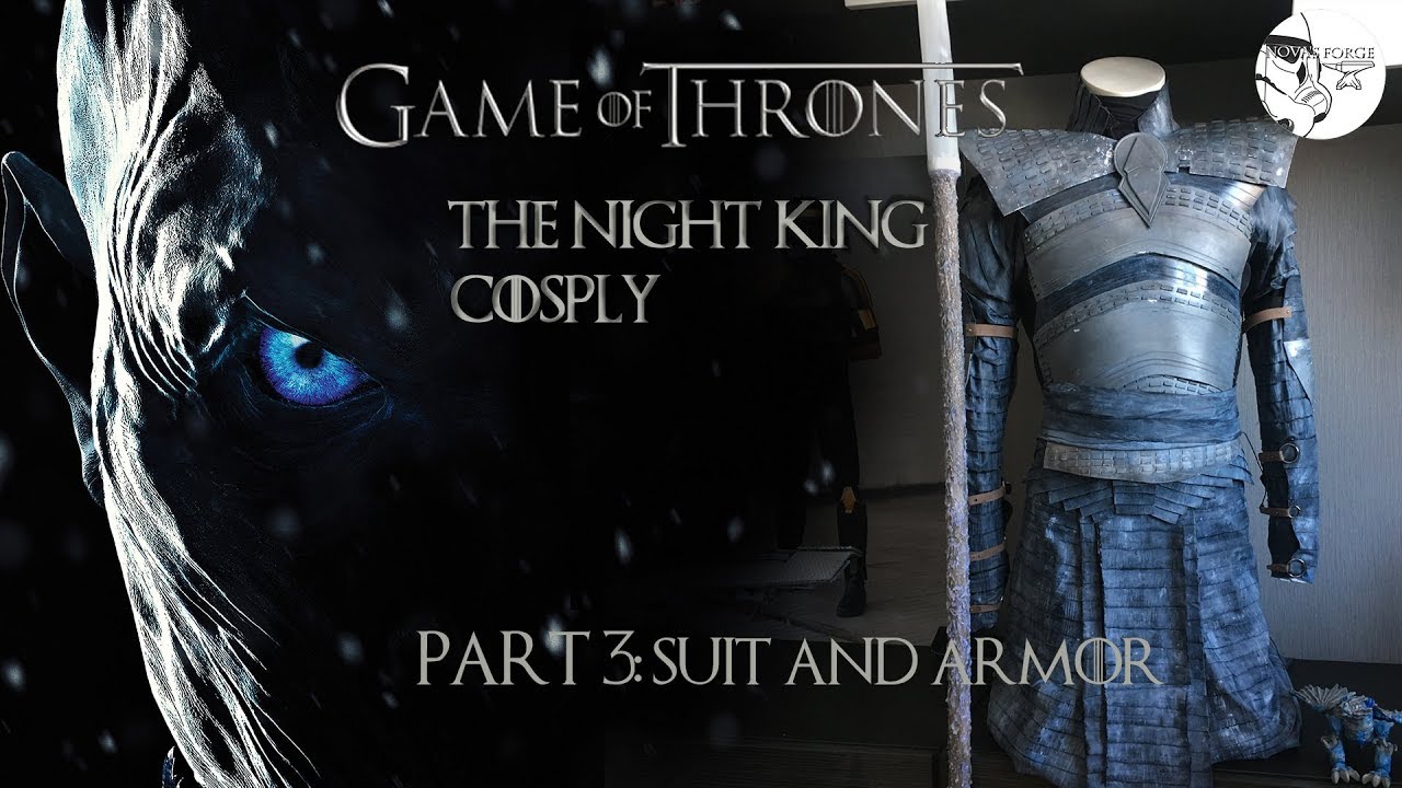 The Night King cosplay | Suit and armor part 3 - Game of Thrones | КАК СДЕЛАТЬ КОСТЮМ БЕЛОГО ХОДОКА