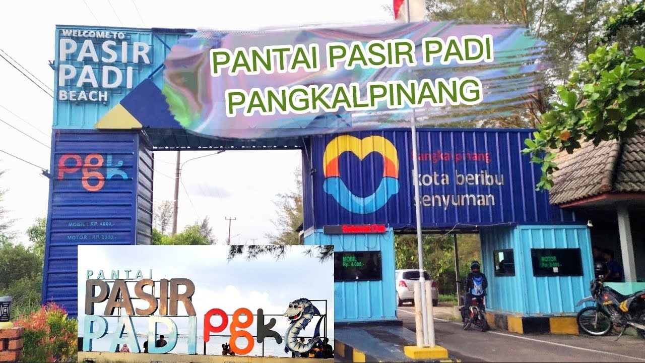 PANTAI PASIR PADI PANGKALPINANG ‼️WISATA BANGKA #45