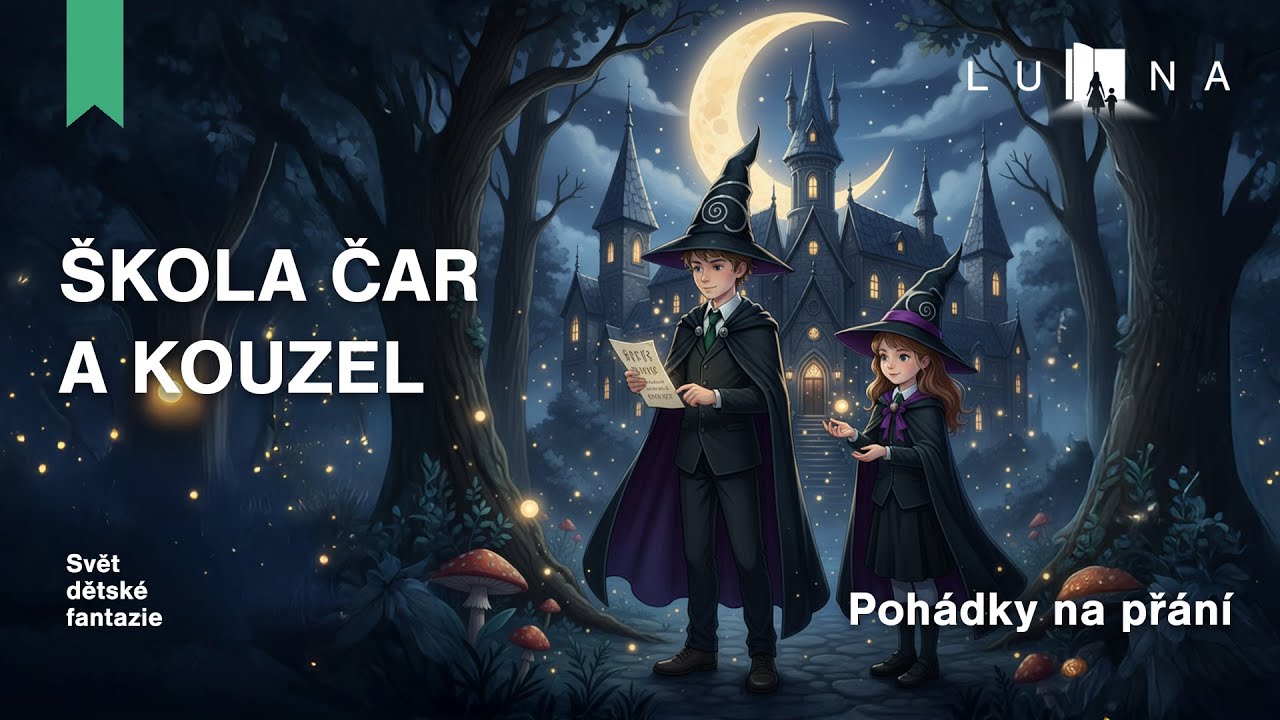 ŠKOLA ČAR A KOUZEL 🏰💫🪄 - audio pohádka na spaní pro děti (2026)