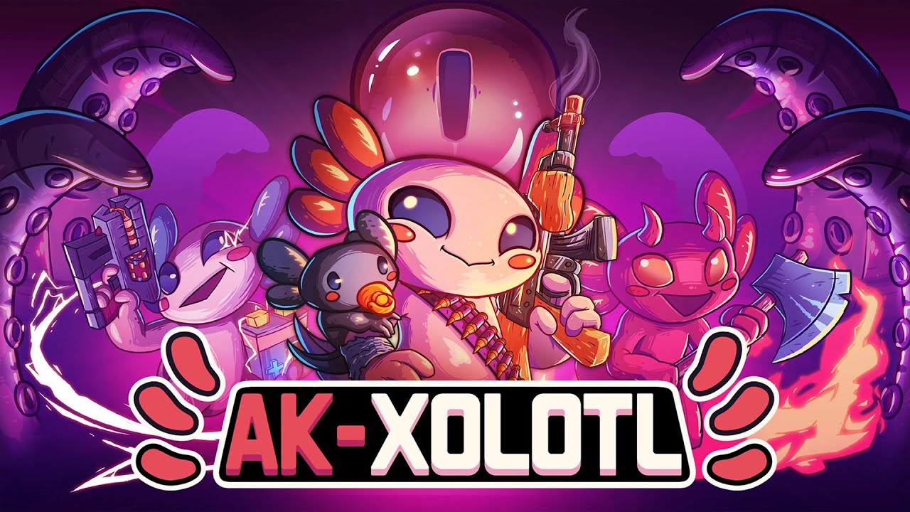 AK-xolotl - Axolotes con armas!