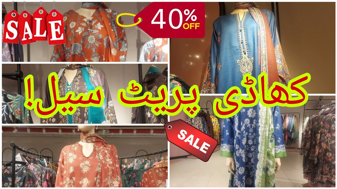 Khaadi pret sale/Khaadi pret 40% off/Khaadi ready to wear sale/Khaadi stitched dresses sale