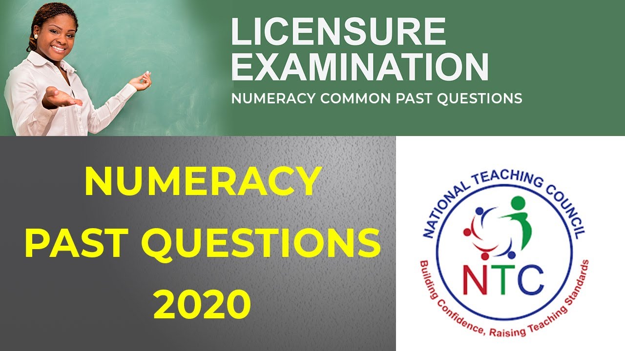 NTC QUESTIONS & ANSWERS | PASCO 2020 LICENSURE NUMERACY