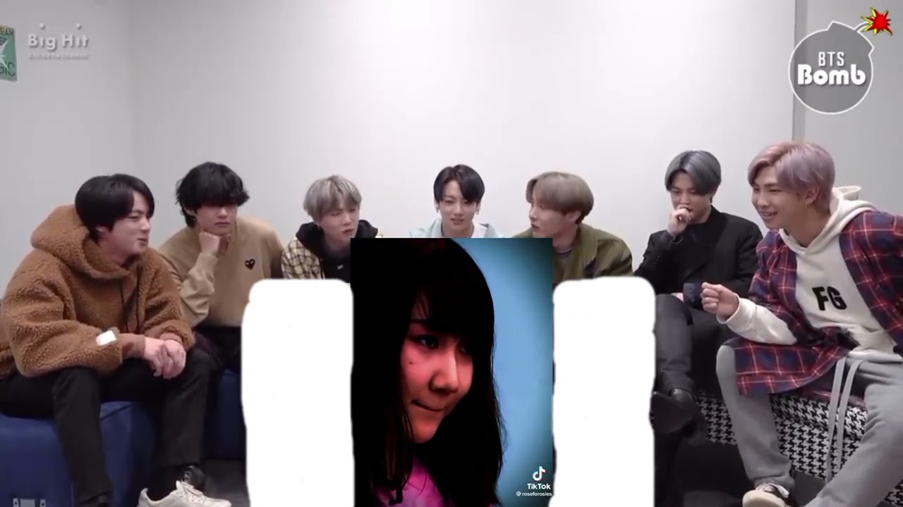 bts reaction bp tiktok