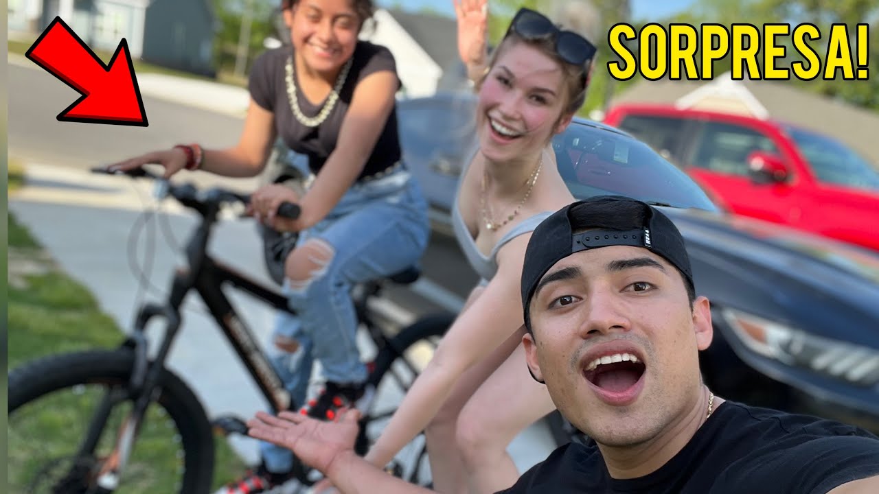 Sorprendimos a Jessica con su PRIMER BICICLETA (su reacción fue increible) 😱🥺