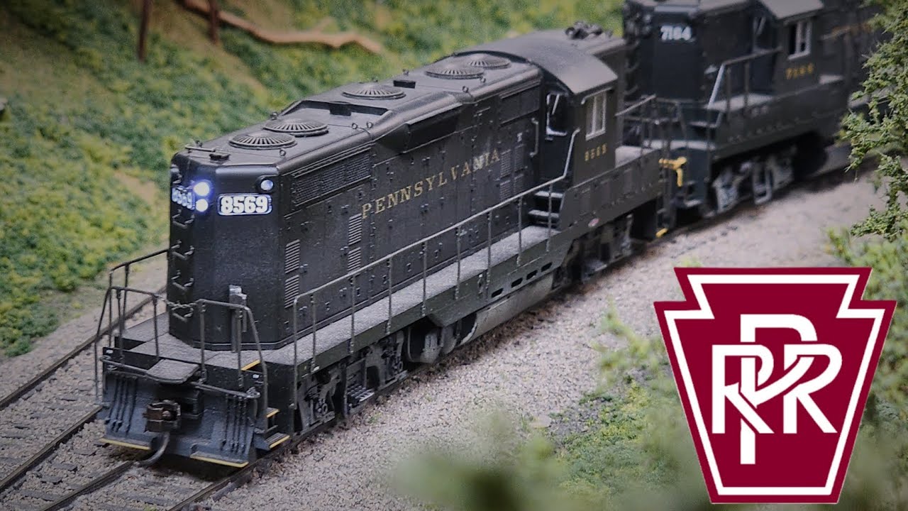 Incredible HO Scale PRR Layout!