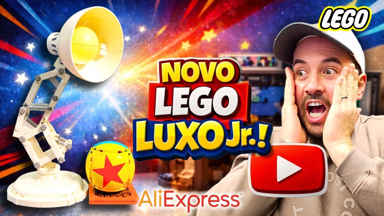 Luxo Jr. - Blocos de Construção | AliExpress - Review Completa