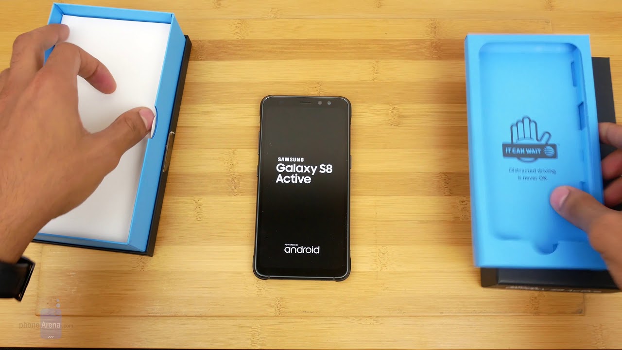Samsung Galaxy S8 Active unboxing and first look