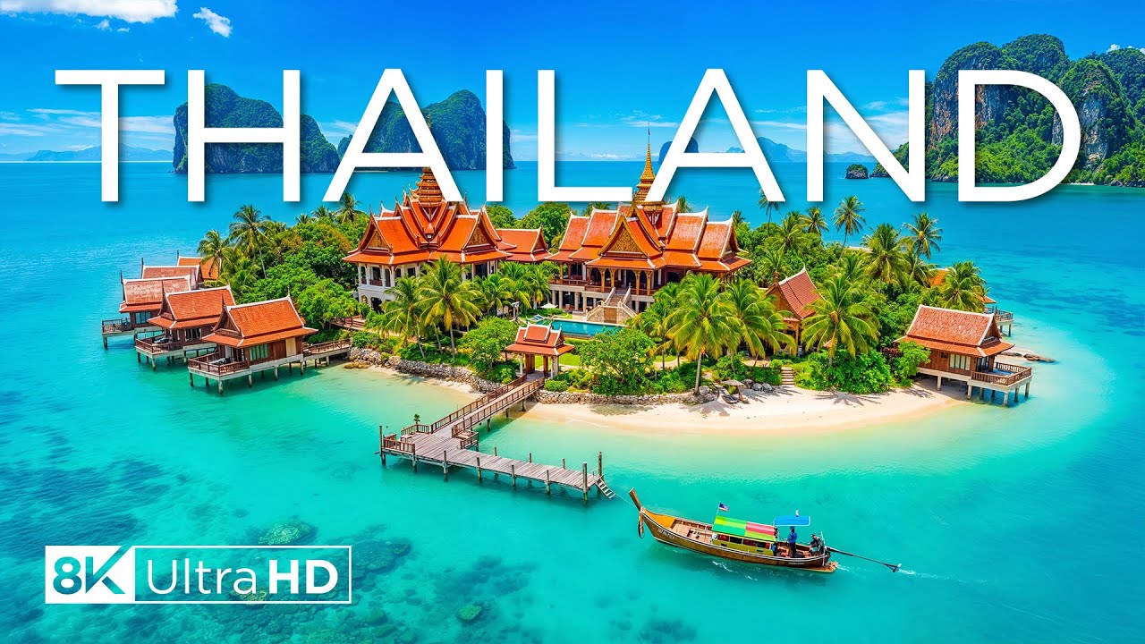 Thailand 8K – Explore Southeast Asia’s Travel Paradise & Remarkable Cultural Landscapes