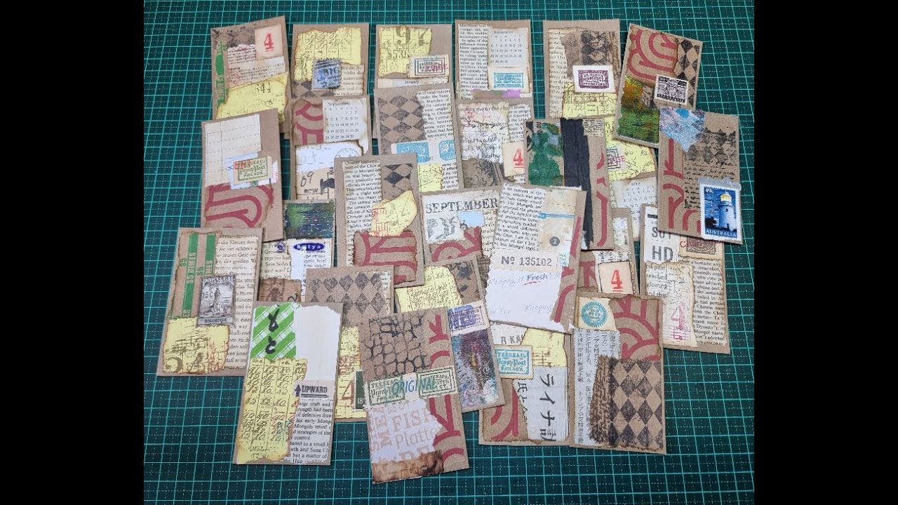 Upcycling Business Cards into Journaling Cards