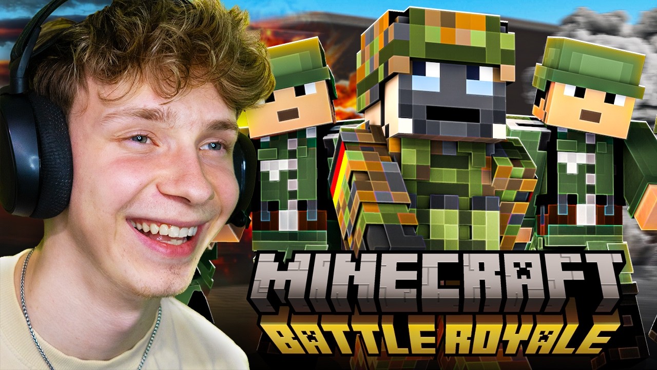 100 Graczy Symuluje Battle Royale w Minecraft!