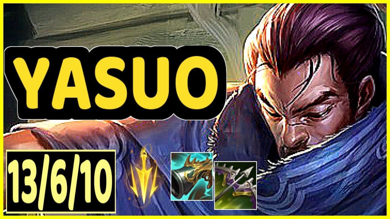 YASUO VS CASSIOPEIA - 13/6/10 KDA MID GAMEPLAY