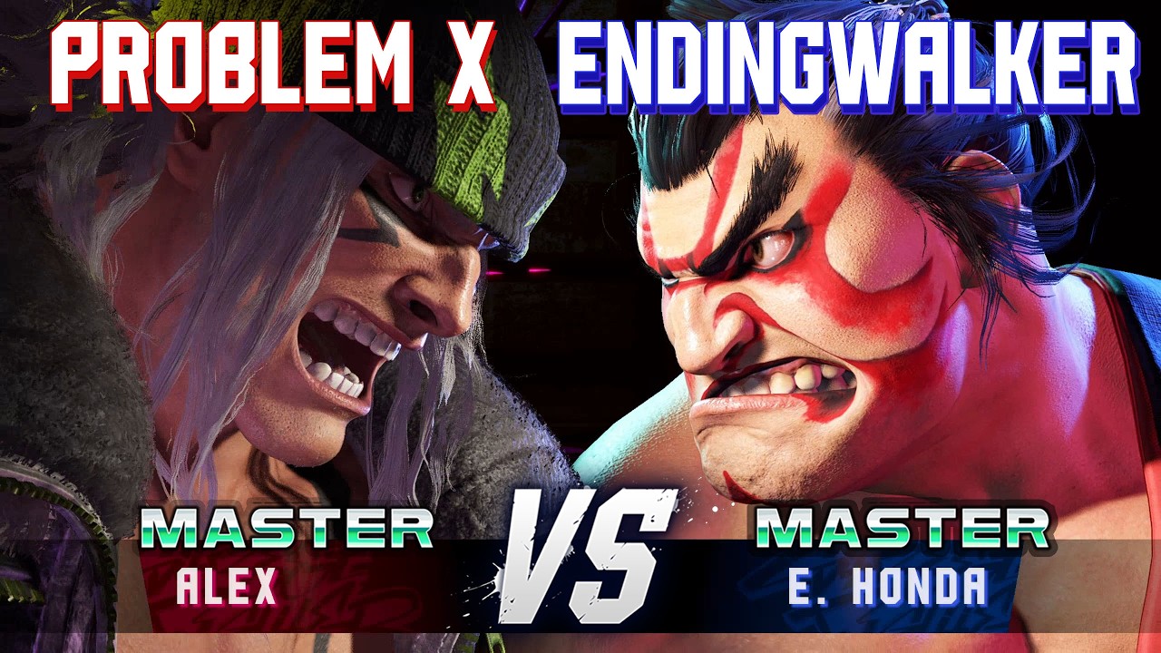 SF6 ▰ PROBLEM X (Alex) vs ENDINGWALKER (E.Honda) ▰ High Level Gameplay