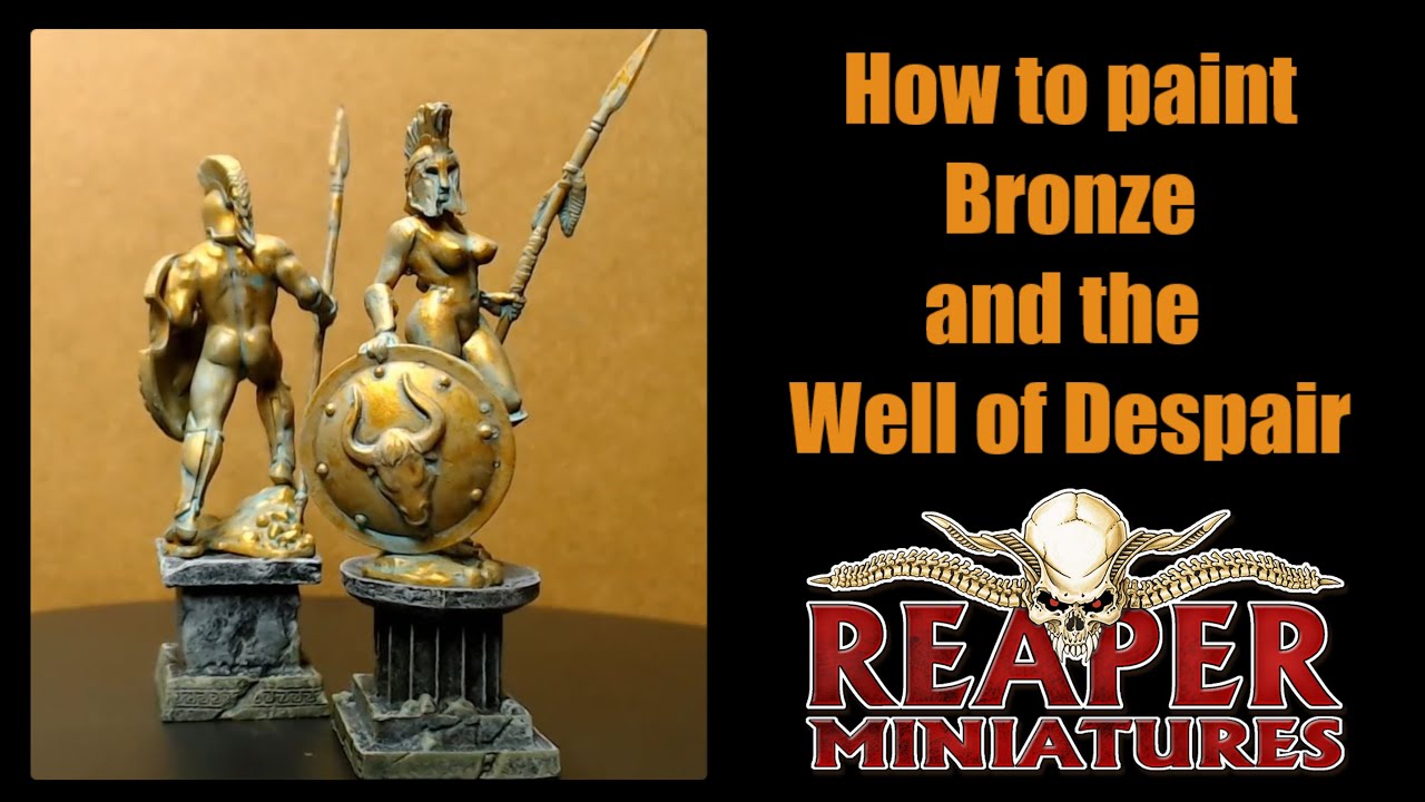 Reaper Miniatures, Easy Painting Guide to Bronze and the Well of Despair, D&D