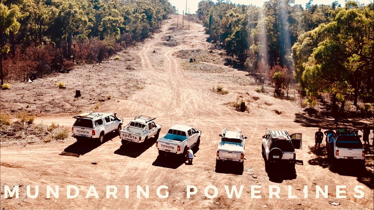 Hilux 4wd Western Australia   Mundaring Powerlines