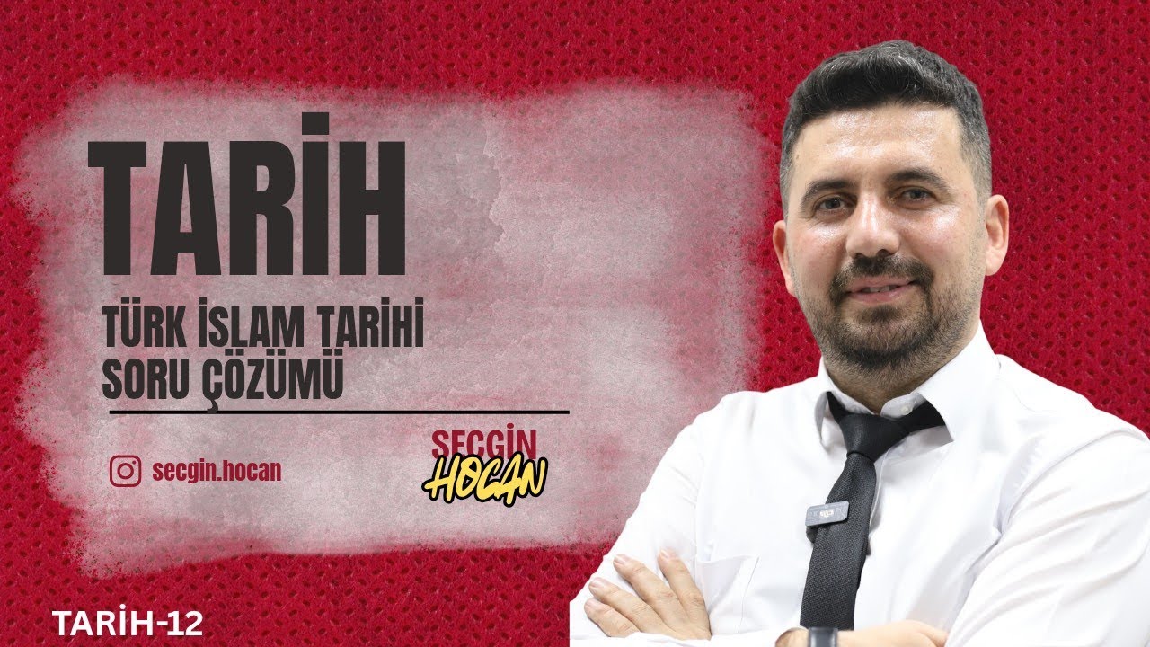 12) 2026 KPSS TARİH - Türk İslam Tarihi Soru Çözümü