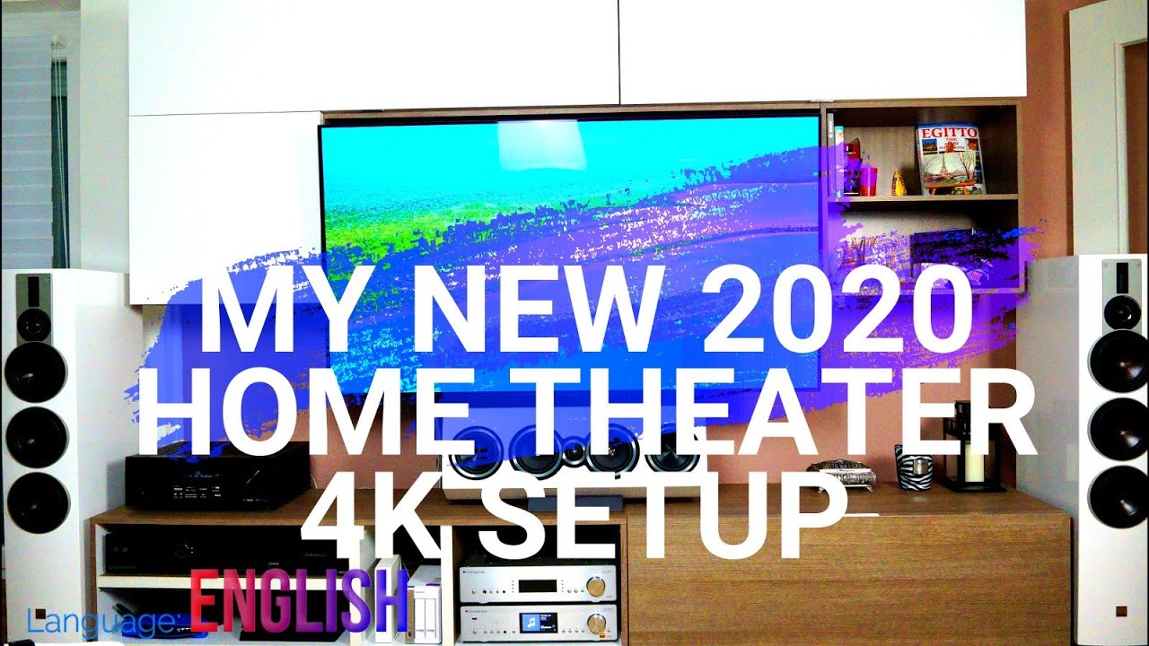 Home Theater Tour Setup With Auro 3D and LG CX 65 OLED (2020)