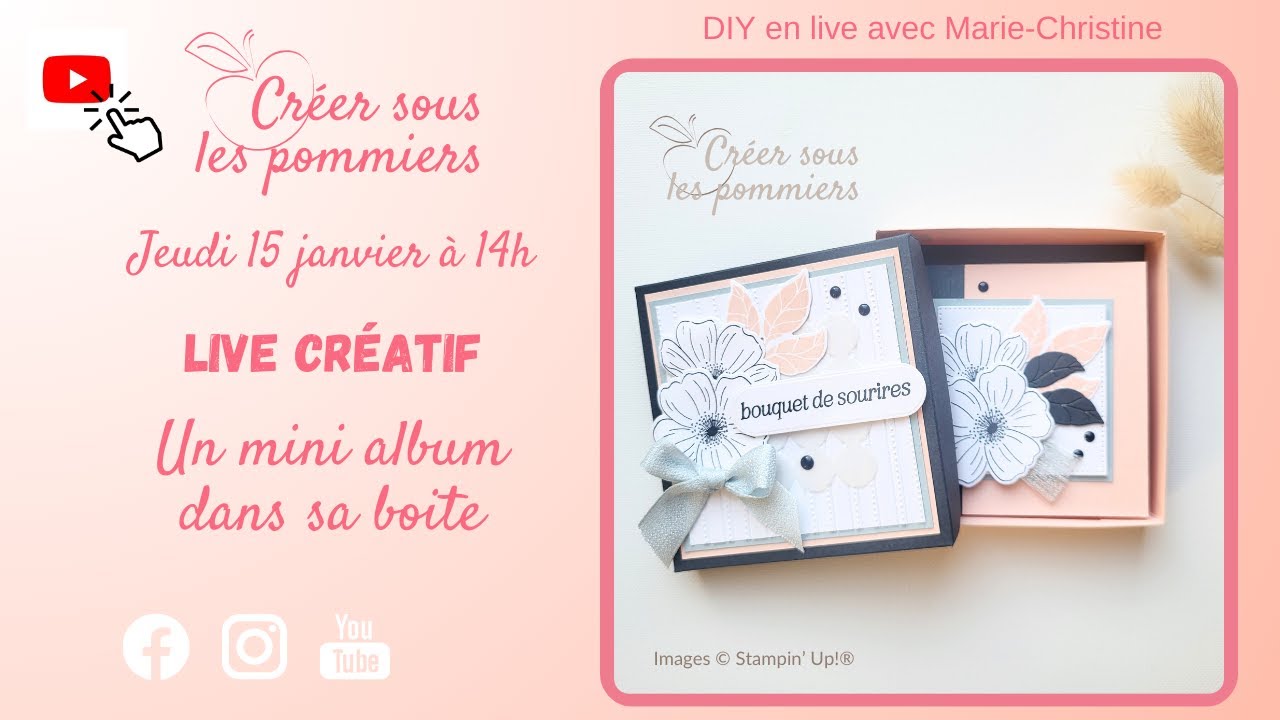 [LIVE] Créons ensemble un mini album dans sa boîte