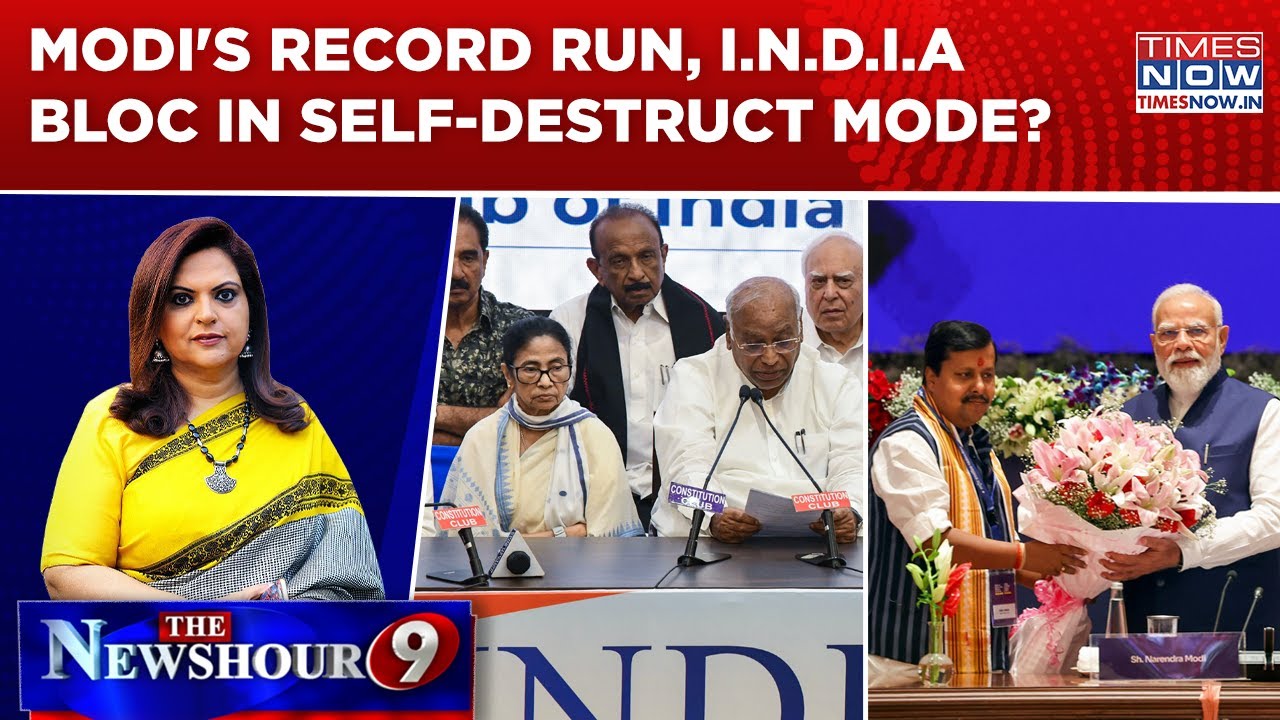 Modi Crosses Nehru Milestone, Is I.N.D.I.A Bloc Losing The 2029 Battle Early? | THE NEWSHOUR