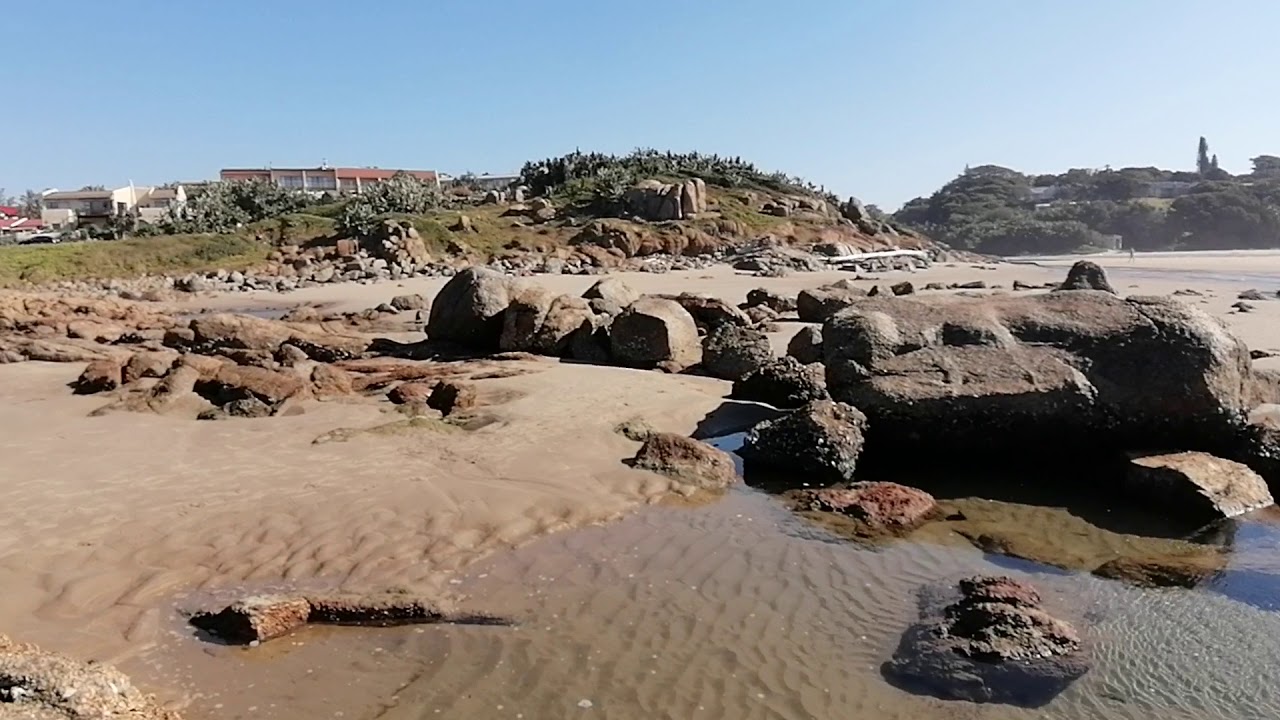 Low tide Glenmore Beach