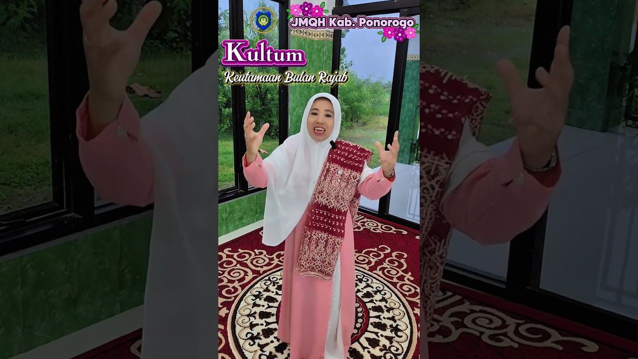 Kultum Pagi 1 Sya'ban 1447 H oleh Ny. Kusnul Khotimah, S.Pd. dari JMQH Ponorogo 