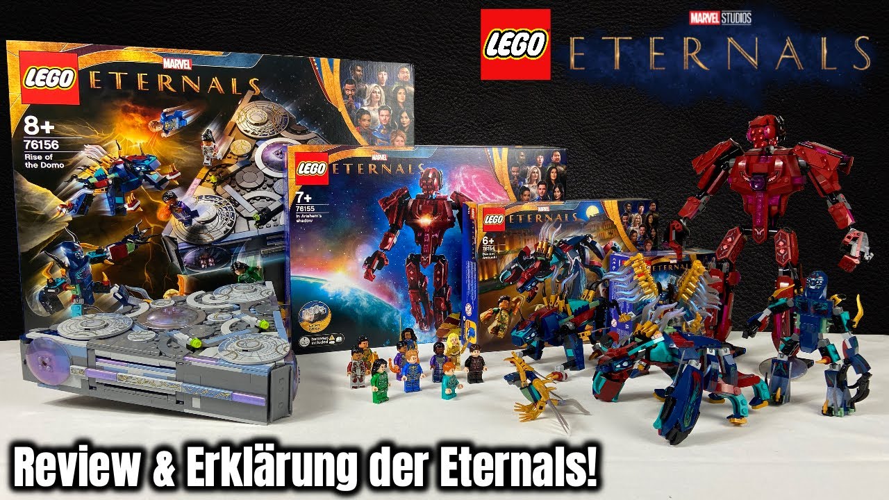 Das macht richtig Freude: LEGO Marvel 'The Eternals' Sets Review! [+ Comic Infos!]