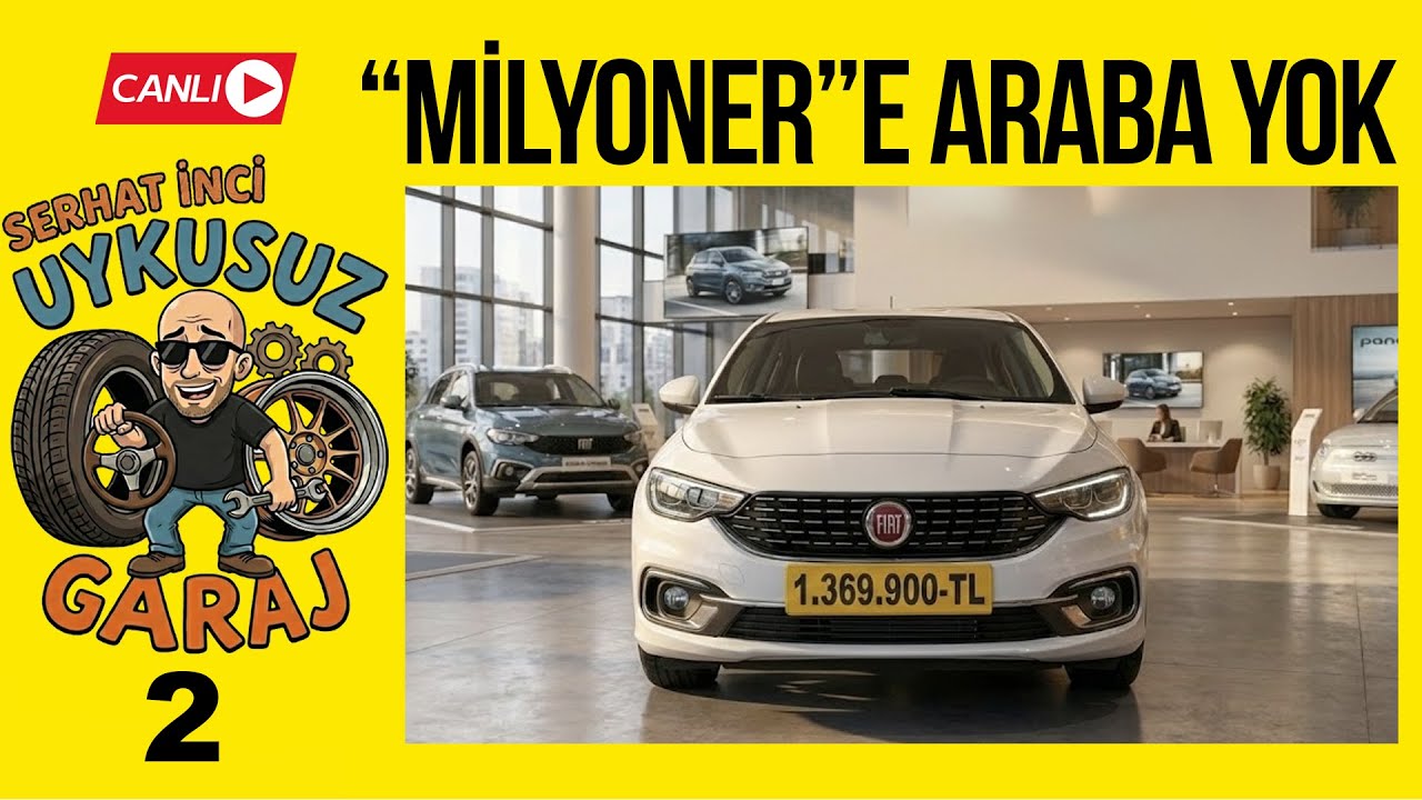 En Ucuz 10 Sıfır Km Araç - Milyon Altı Araç Kalmadı - Uykusuz Garaj 2