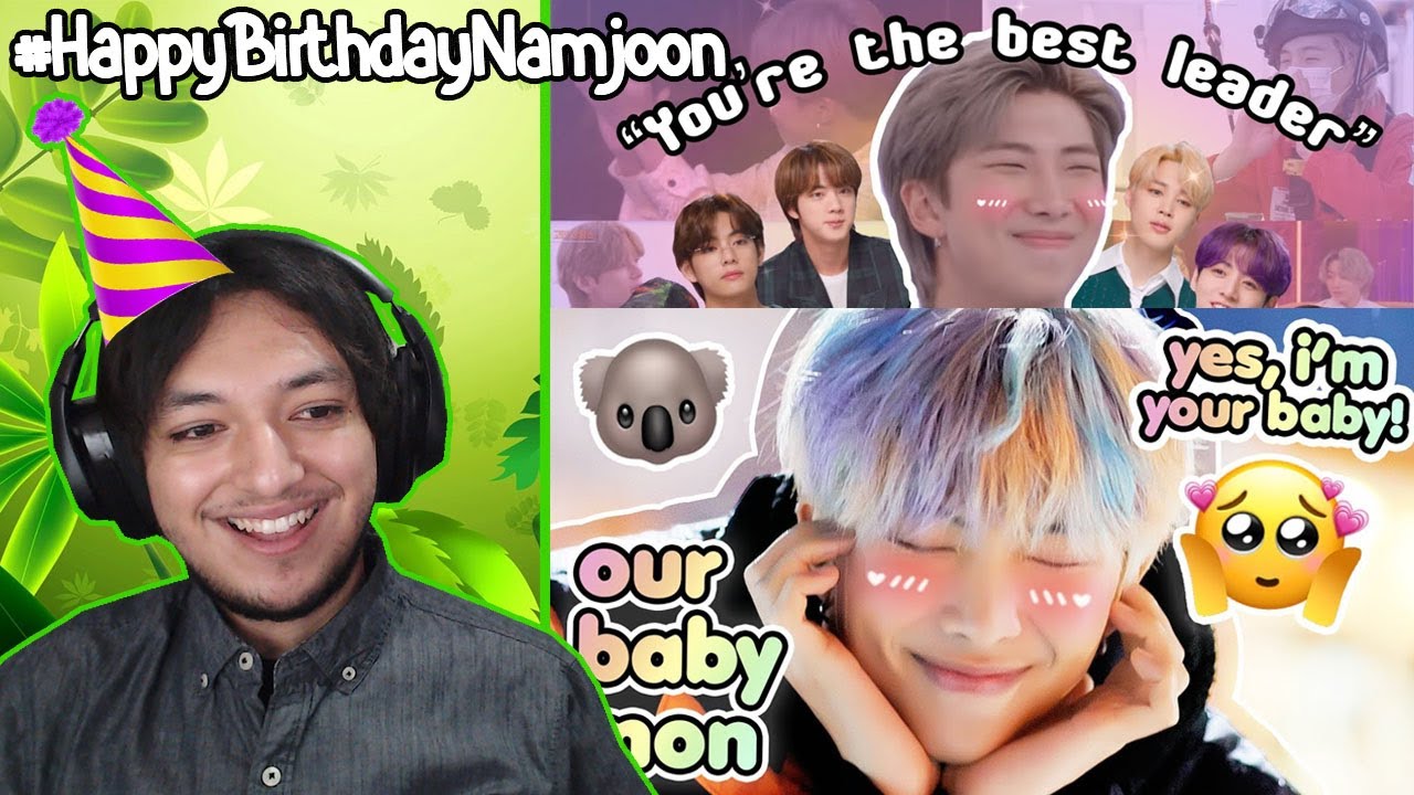 BTS Praising RM For His Leadership + Namjoon is Bangtan's Baby - Reaction #HappyBirthdayNamjoon