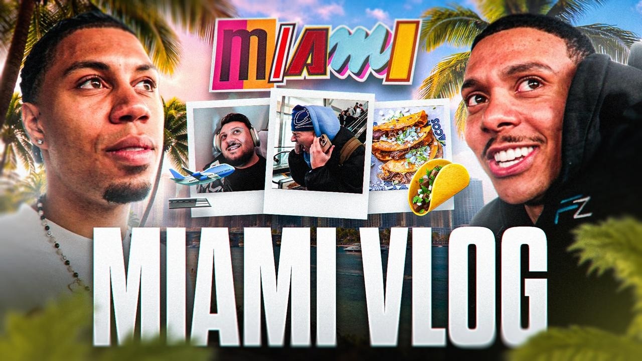 ERSTER TAG IN MIAMI 🏝️✈️ NBA, Tacos & Jetlag 🏀🤣