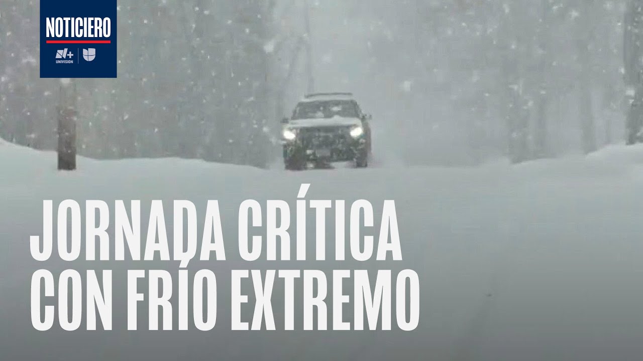 Chicago bajo cero: Frío ártico de -11°F y caos en transporte marcan el inicio de semana