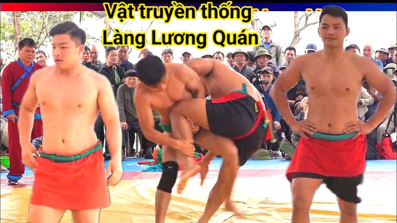 Vật cổ truyền đầu xuân hội Làng LƯƠNG QUÁN Đông anh, những trận đấu hay nhất hội 2026- wrestling