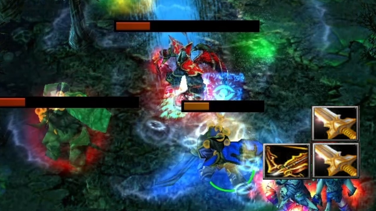 DOTA KUNKKA 2 DIVINES + 1 BURIZA: ONE SHOT = INSTANT KILL!