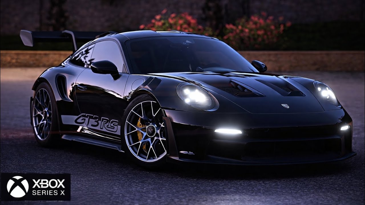 Late Night Porsche 911 GT3 RS Cruise – Forza Horizon 5 | Xbox Series X