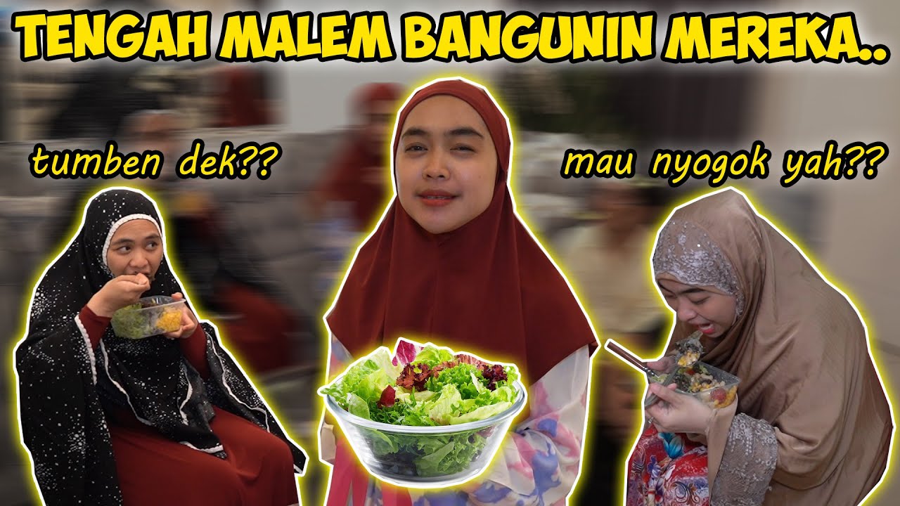 TENGAH MALAM ANTERIN SALAD KE BINTARO.. Mereka Seneng Banget.!!