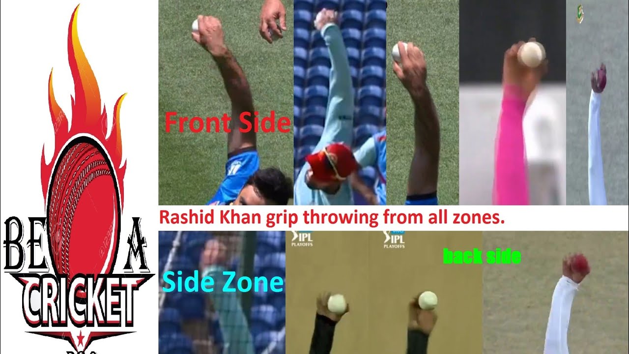 How to bowl like Rashid khan. Rashid khan grip from all sides.