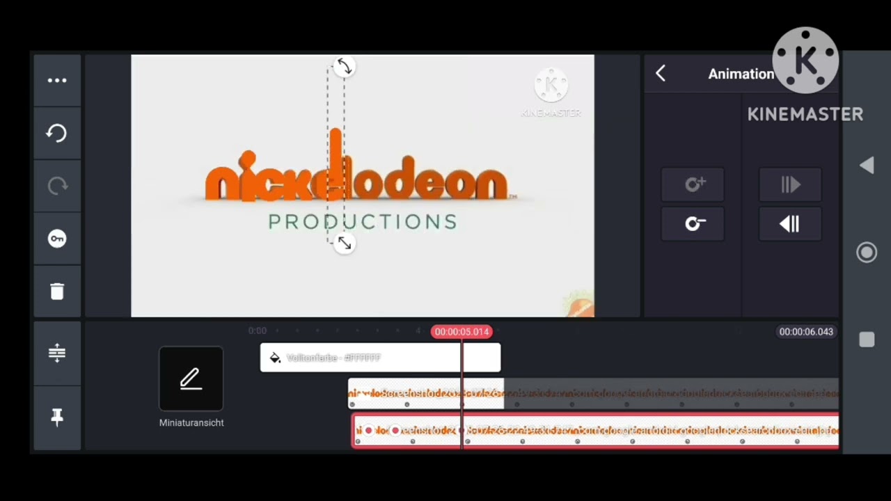 Nickelodeon productions Logo kinemaster speedrun Logo ♥️👍 2010