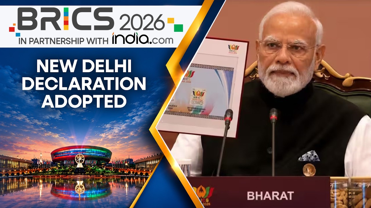 BRICS Summit: New Delhi Declaration Adopted With Full Consensus, Big Diplomatic Win For India