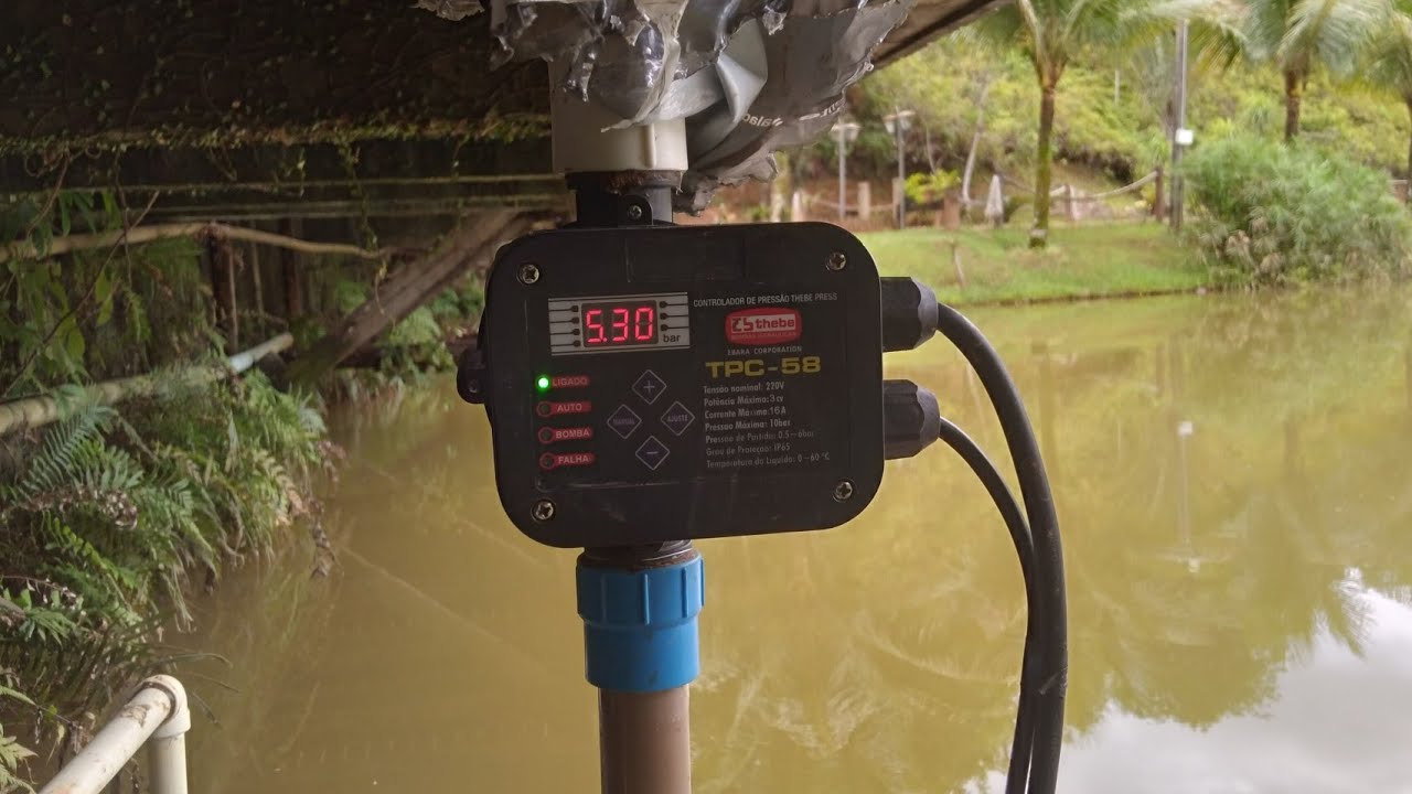 COMO LIGAR CONTROLADOR DE PRESSÃO BOMBA THEBE TPC-58.