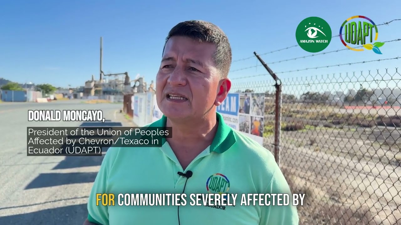 Chevron's Dirty Profits: Donald Moncayo Exposes Truth to Shareholders