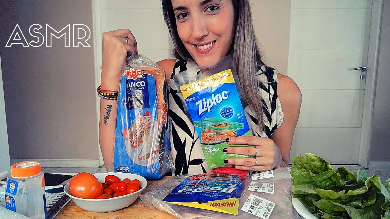 ASMR - Preparando Sandwiches -  making sandwich Soft Spoken