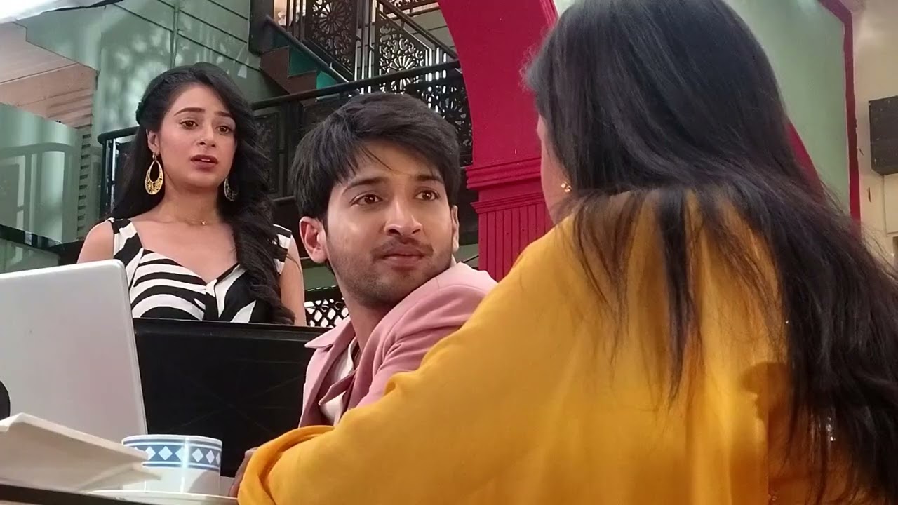 #Anvi virat ki nok jhok..#itti si khushi #love#behindthescen#bts#sabtv #sirial#btsshoot#