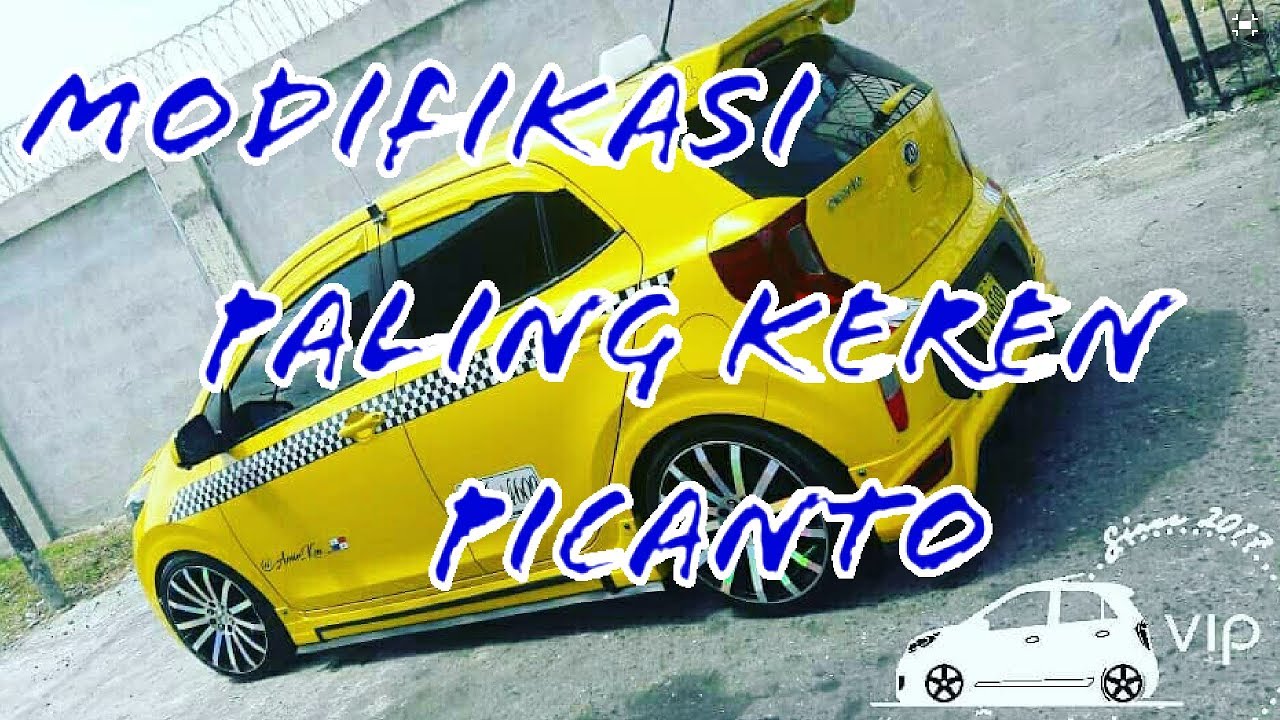 Modifikasi kia  All New Picanto