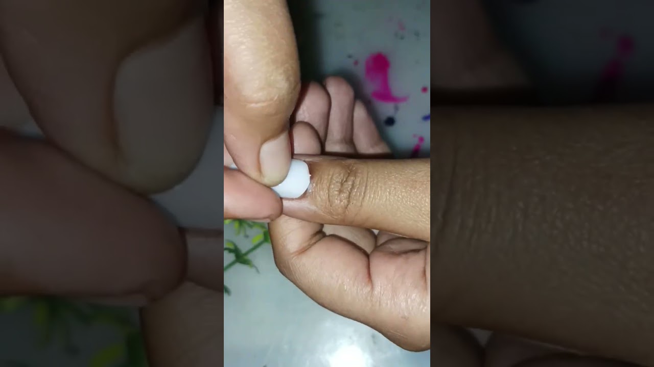 Sasta nail 💅 extension at home 