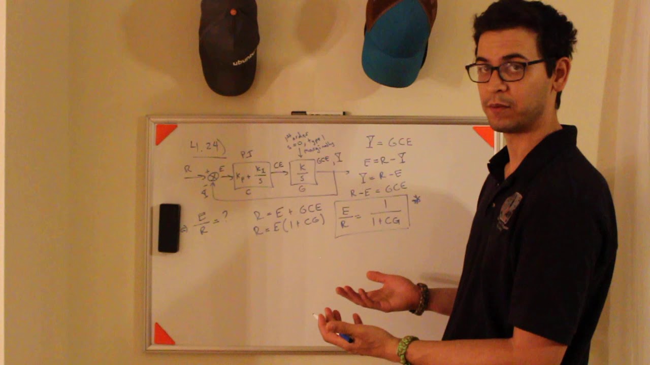Controls Lectures - Problem 4.24 Part A - PI Control