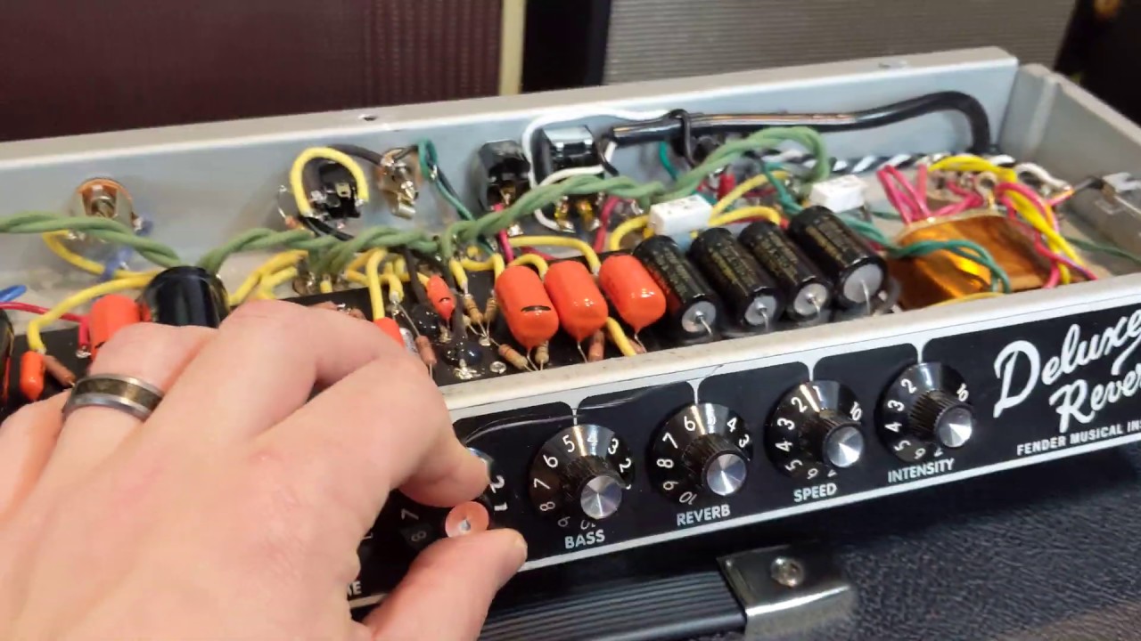 Converting a Fender Deluxe Reverb Reissue (DRRI) to Handwired Blackface AB763 | Part 4