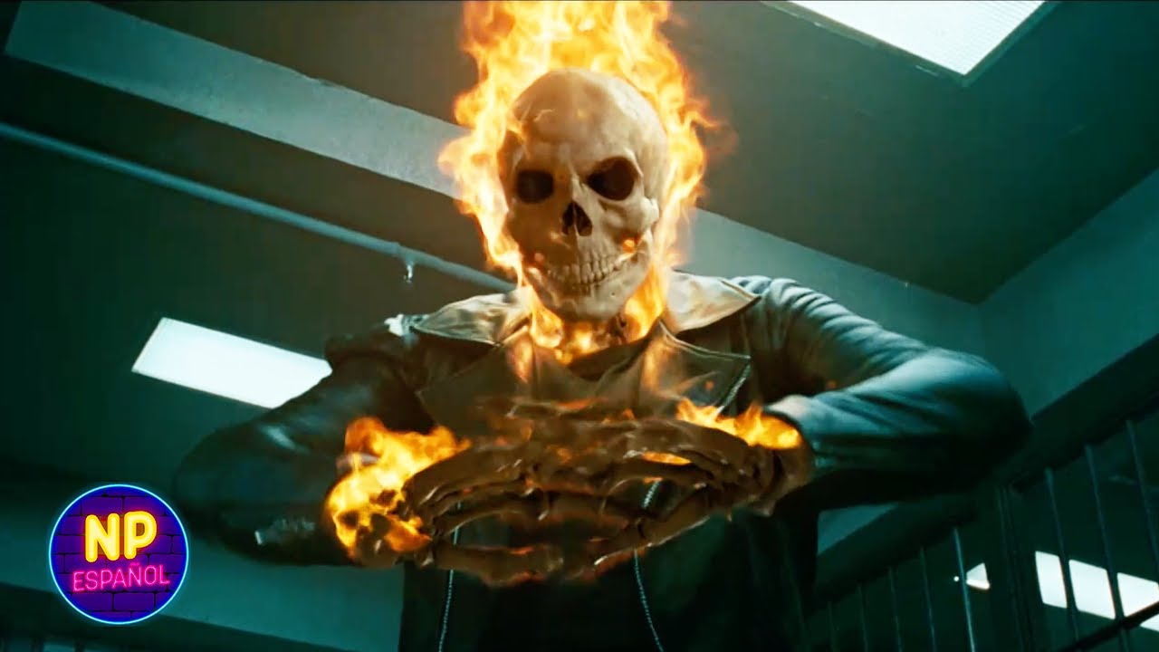 Pelea En La Cárcel | Ghost Rider: El Vengador Fantasma (2007) | Now Playing Español