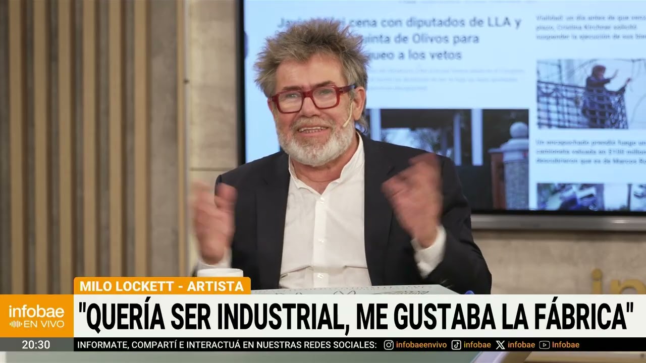 Milo Lockett en INFOBAE