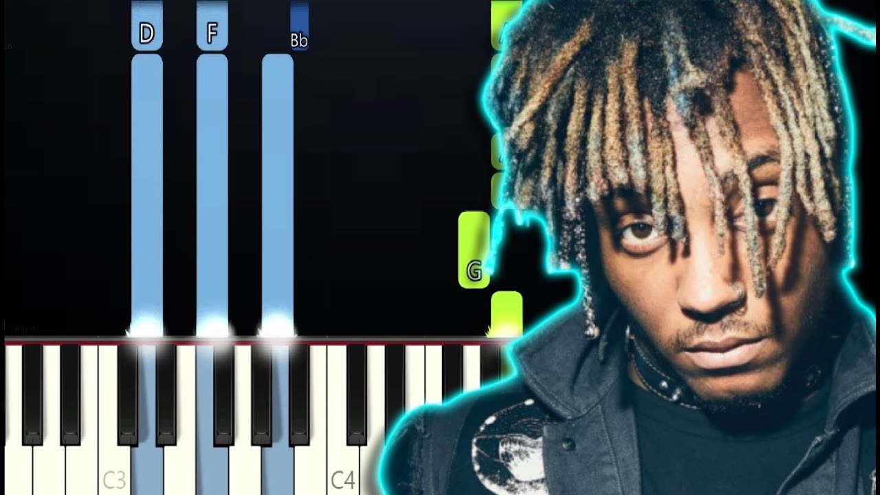 Juice WRLD - Burn (Piano Tutorial)