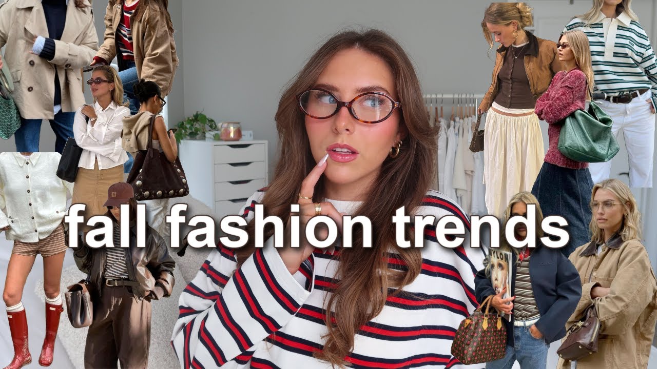 FALL 2025 FASHION TRENDS 🍂 what to wear this fall, wearable outfit inspo, + pinterest inspired!
