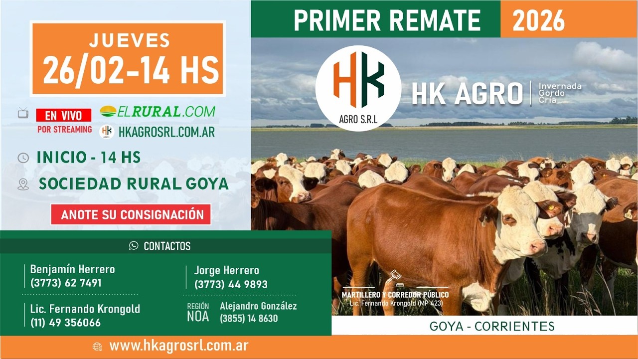 1er REMATE 2026